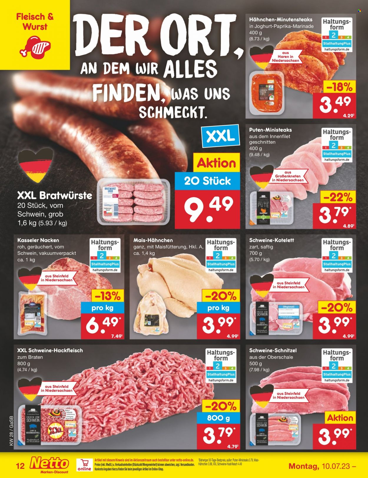 Netto Marken-Discount Prospekte  - 10.07.2023 - 15.07.2023. Seite 12