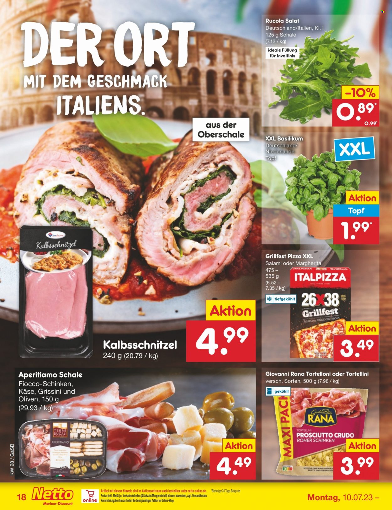 Netto Marken-Discount Prospekte  - 10.07.2023 - 15.07.2023. Seite 18