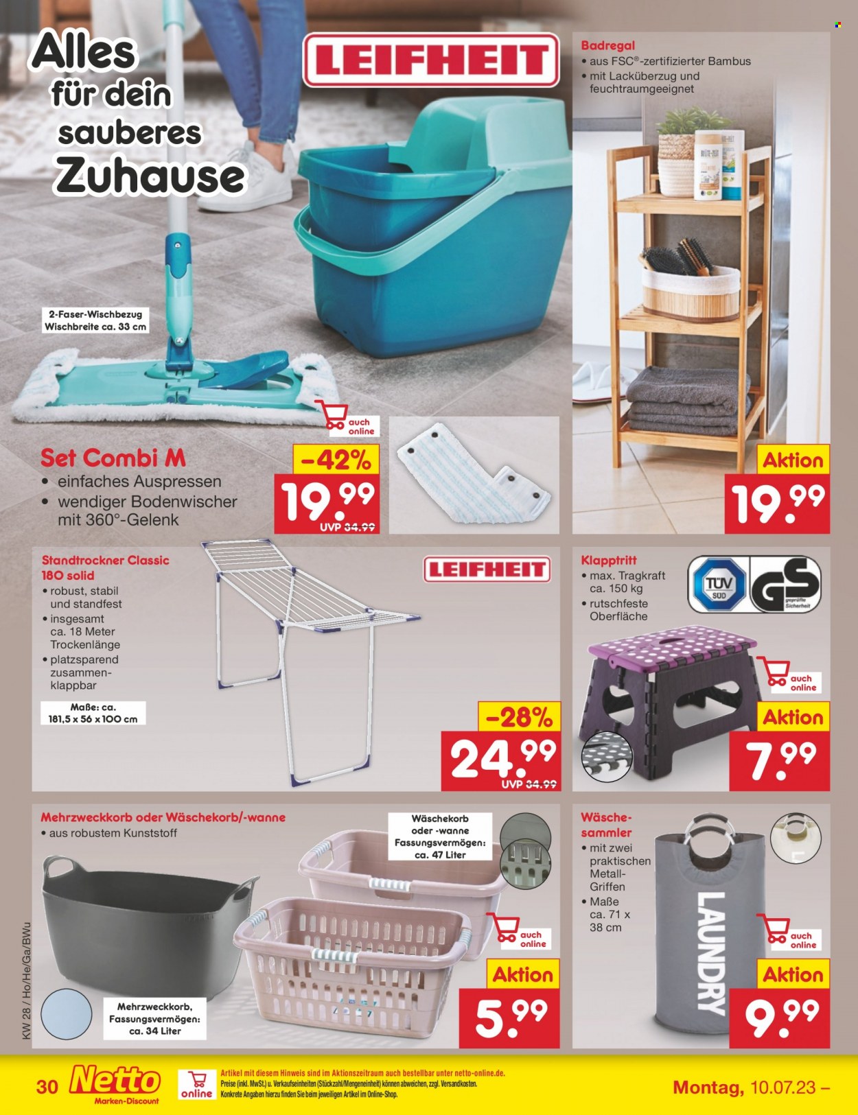 Netto Marken-Discount Prospekte  - 10.07.2023 - 15.07.2023. Seite 30