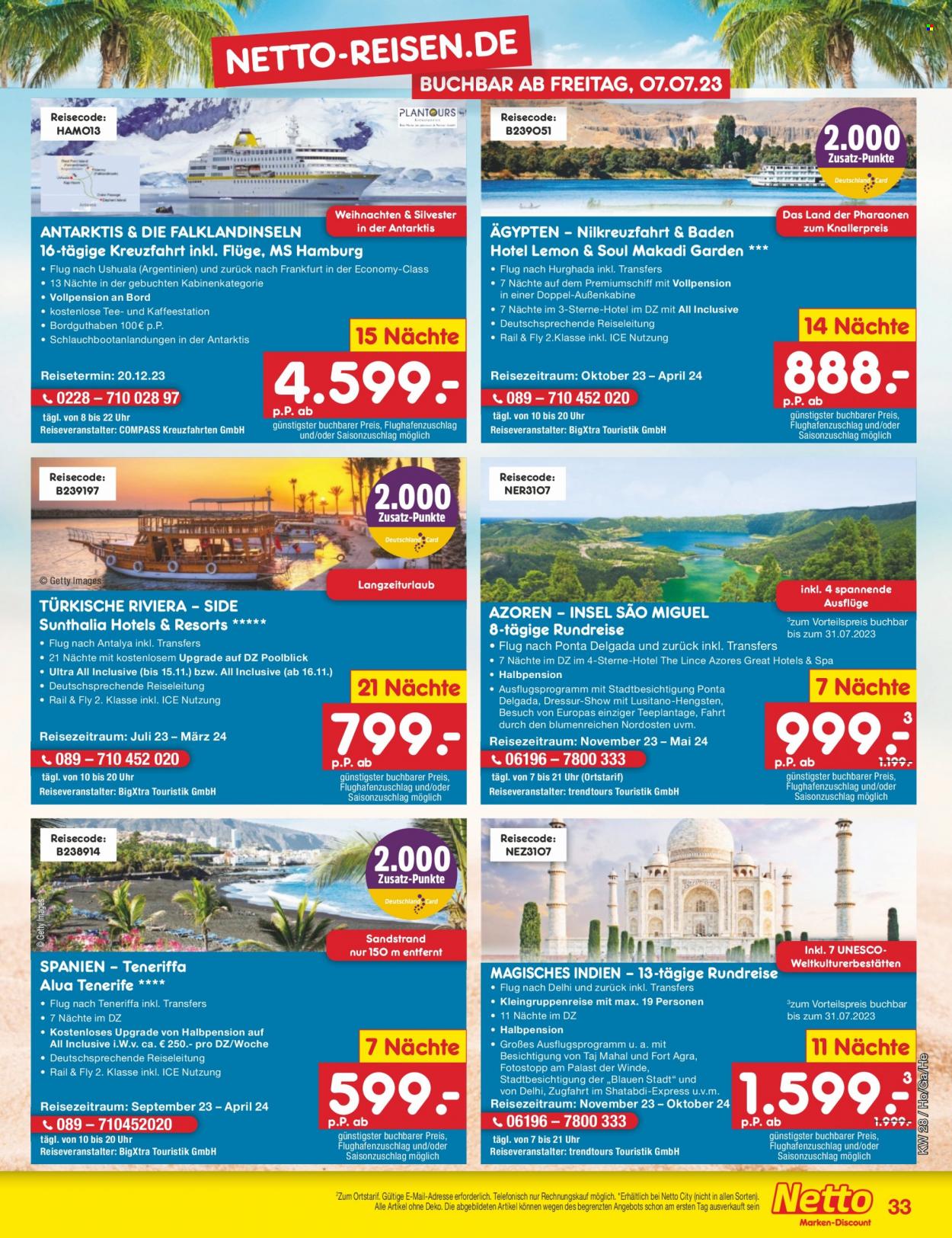 Netto Marken-Discount Prospekte  - 10.07.2023 - 15.07.2023. Seite 33
