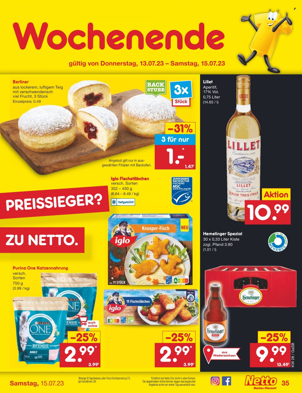 Netto Marken-Discount Prospekte  - 10.07.2023 - 15.07.2023. Seite 35