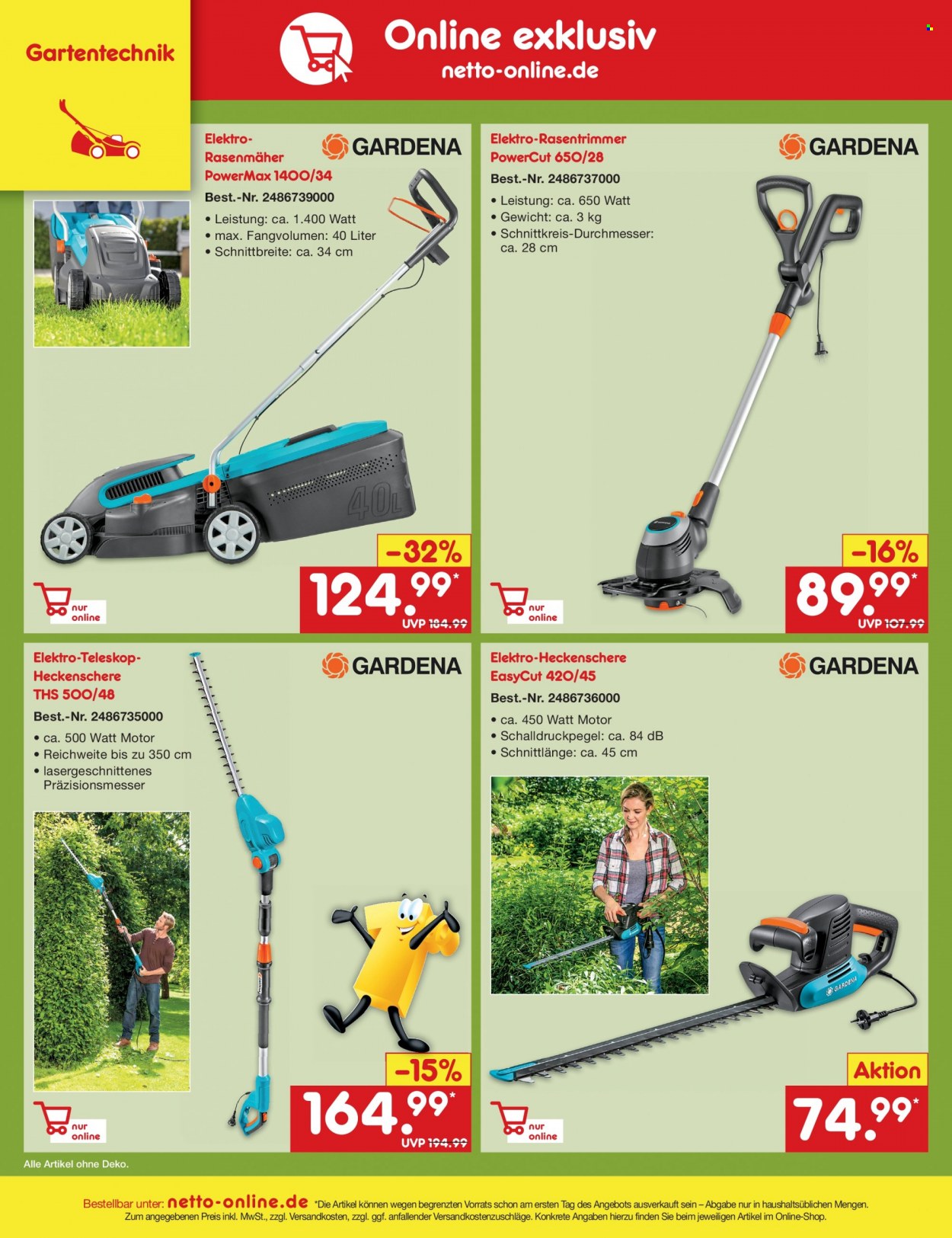 Netto Marken-Discount Prospekte  - 10.07.2023 - 15.07.2023. Seite 48