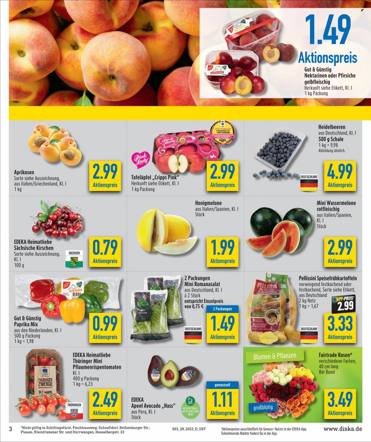 Diska Prospekte  - 10.07.2023 - 15.07.2023. Seite 3