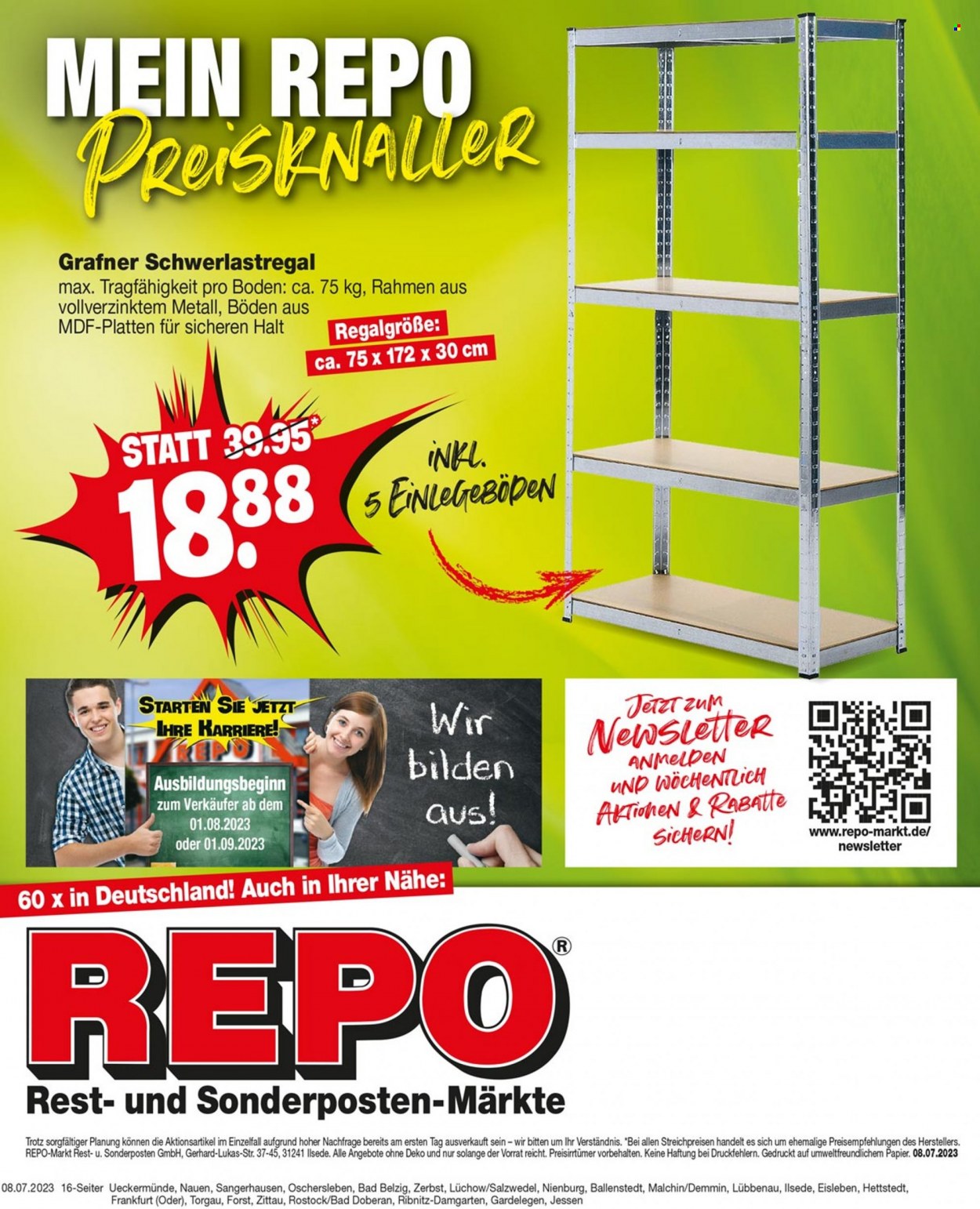 Repo Prospekte  - 10.07.2023 - 15.07.2023. Seite 16