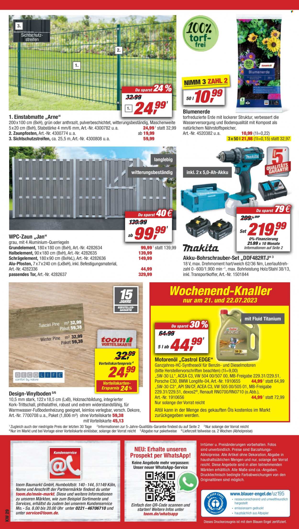 toom Baumarkt Prospekte  - 15.07.2023 - 21.07.2023. Seite 16