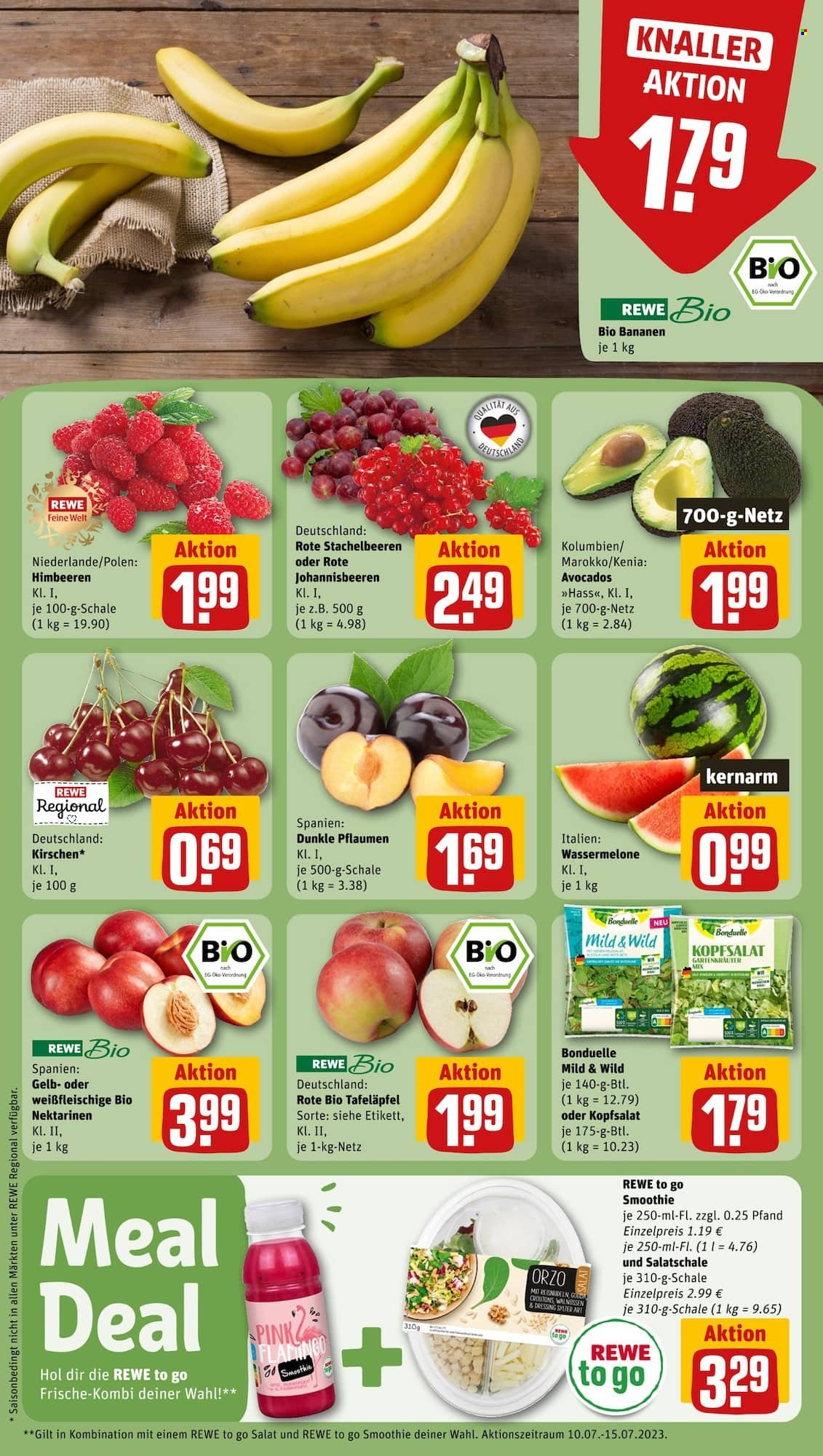 REWE Prospekte  - 10.07.2023 - 15.07.2023. Seite 8