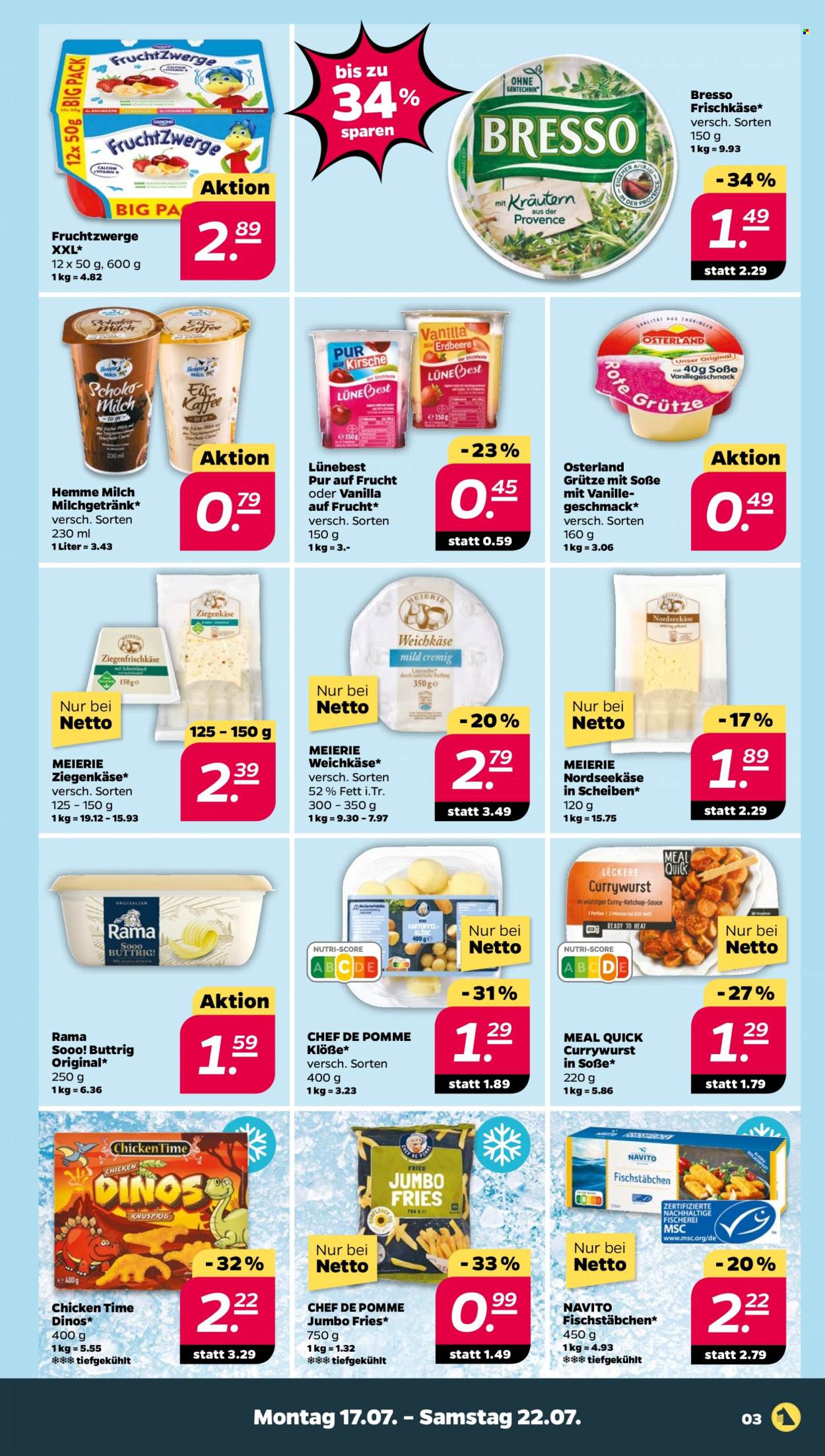 Netto Prospekte  - 17.07.2023 - 22.07.2023. Seite 3