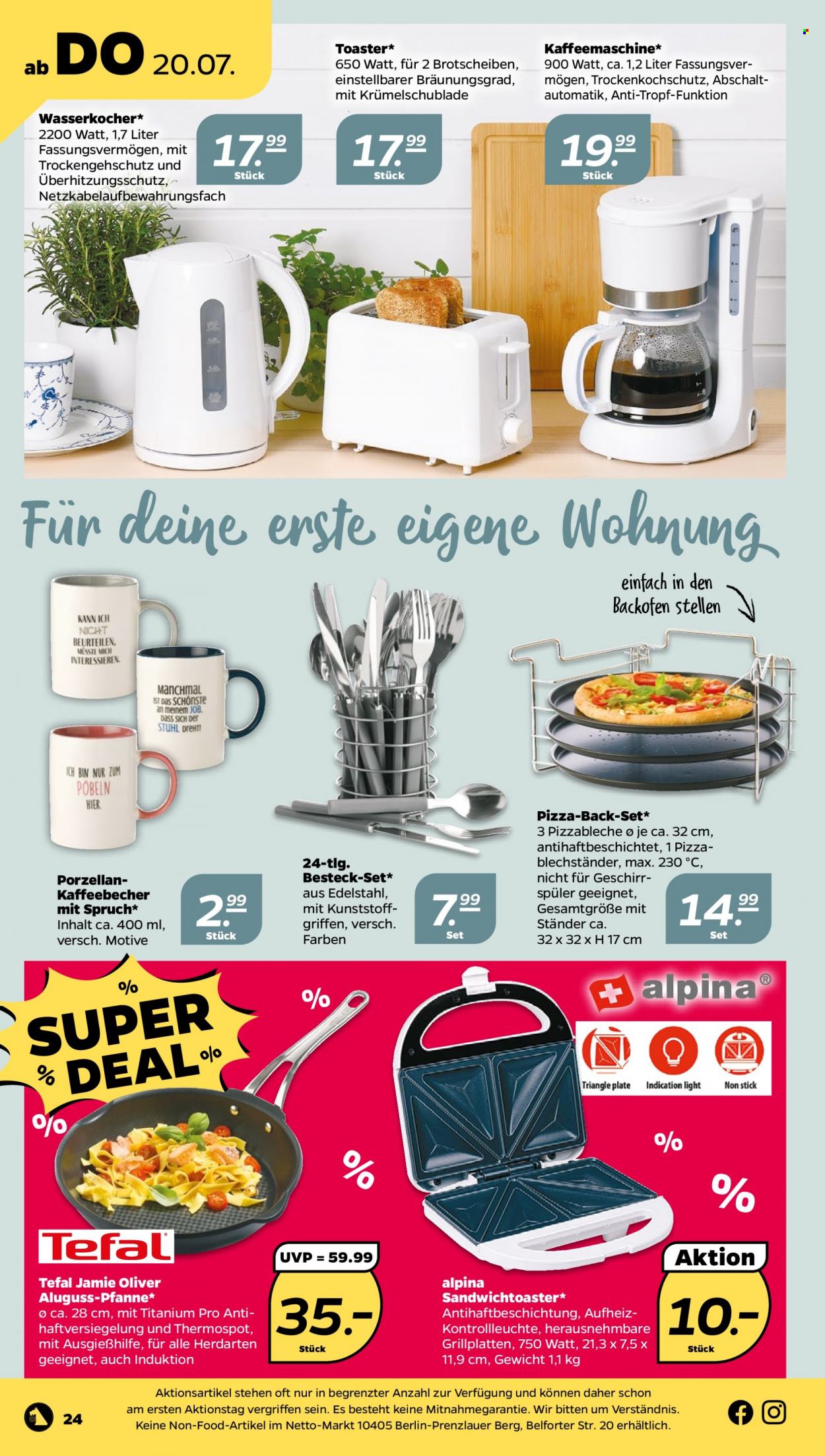 Netto Prospekte  - 17.07.2023 - 22.07.2023. Seite 24