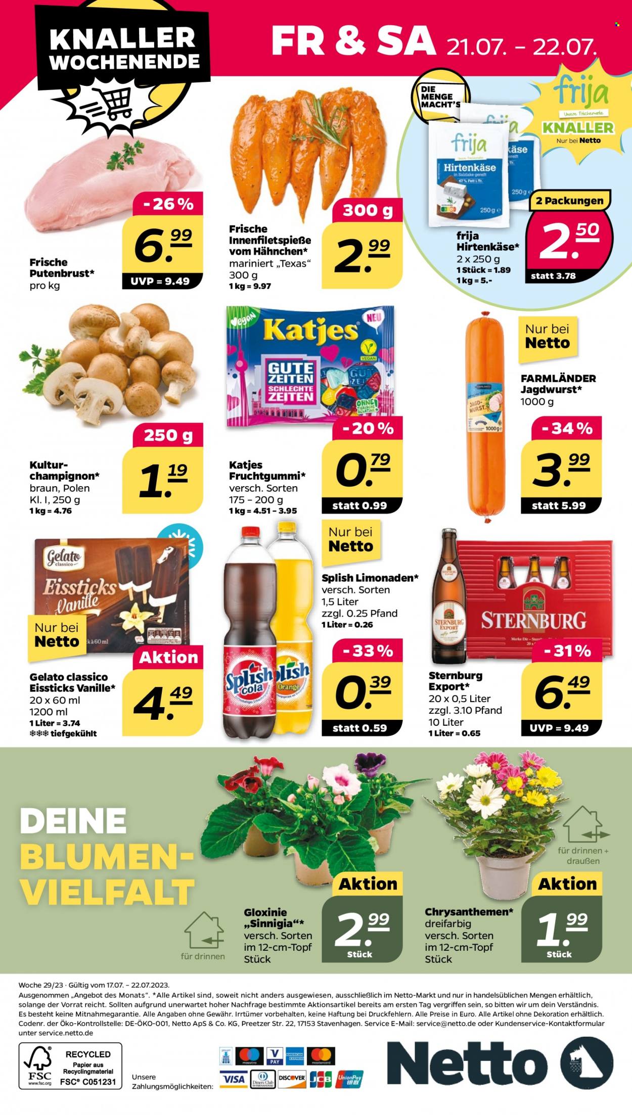 Netto Prospekte  - 17.07.2023 - 22.07.2023. Seite 32