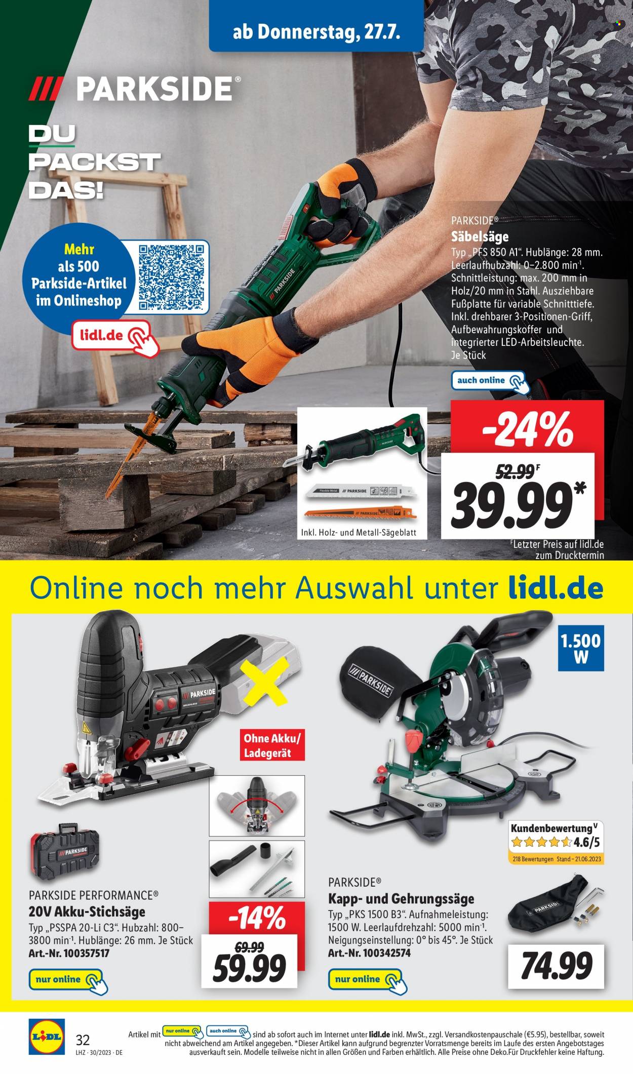 Lidl Prospekte  - 24.07.2023 - 29.07.2023. Seite 20