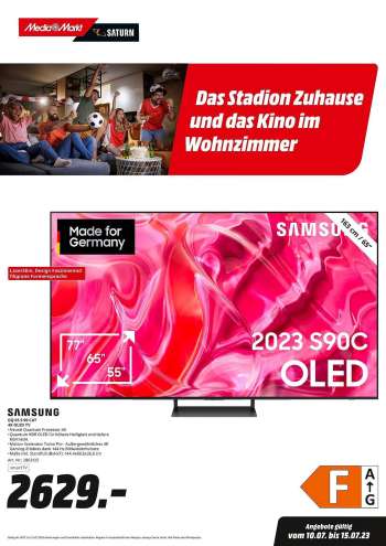 Prospekte MediaMarkt - 10.07.2023 - 15.07.2023.