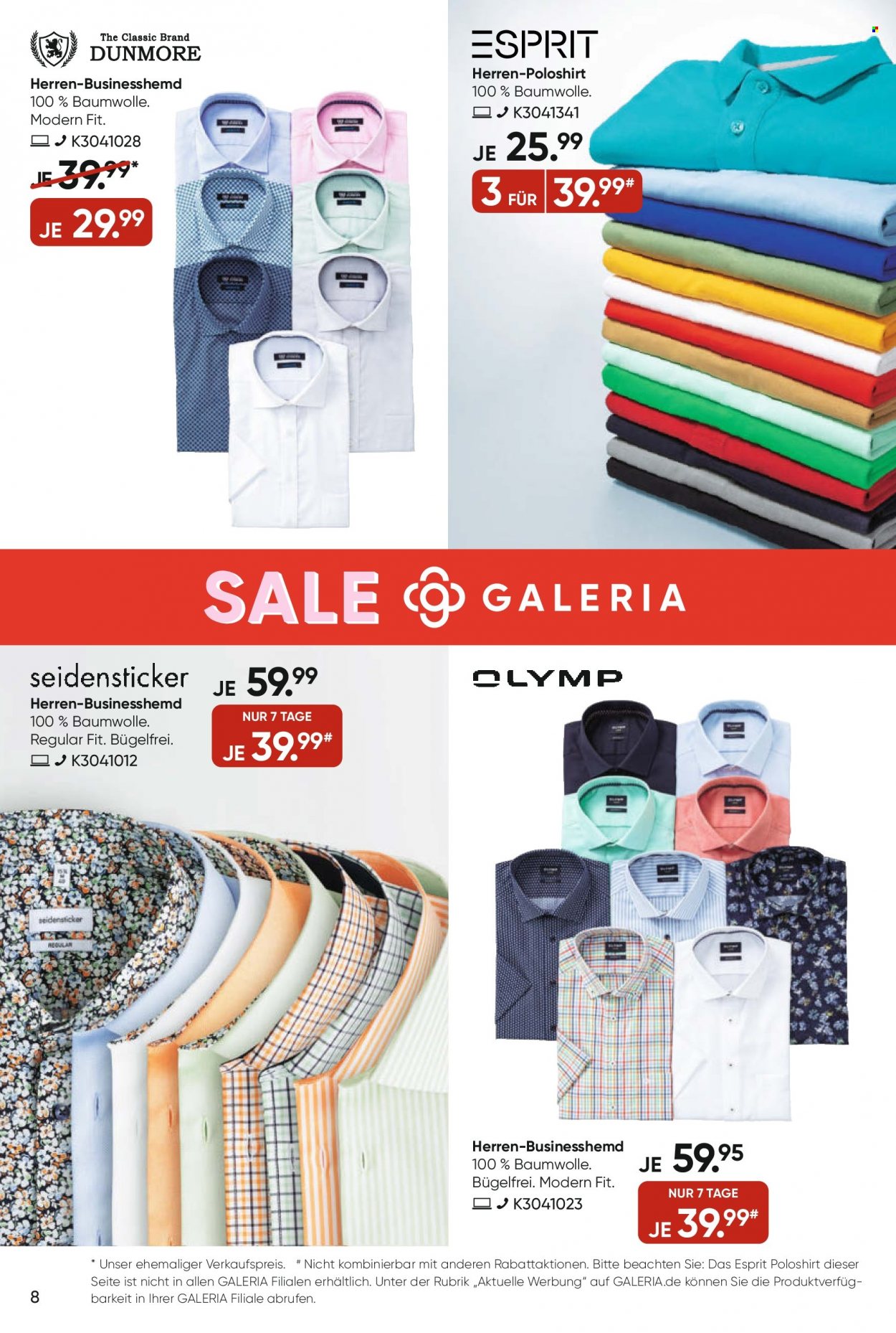 GALERIA Karstadt Kaufhof Prospekte  - 12.07.2023 - 18.07.2023. Seite 8