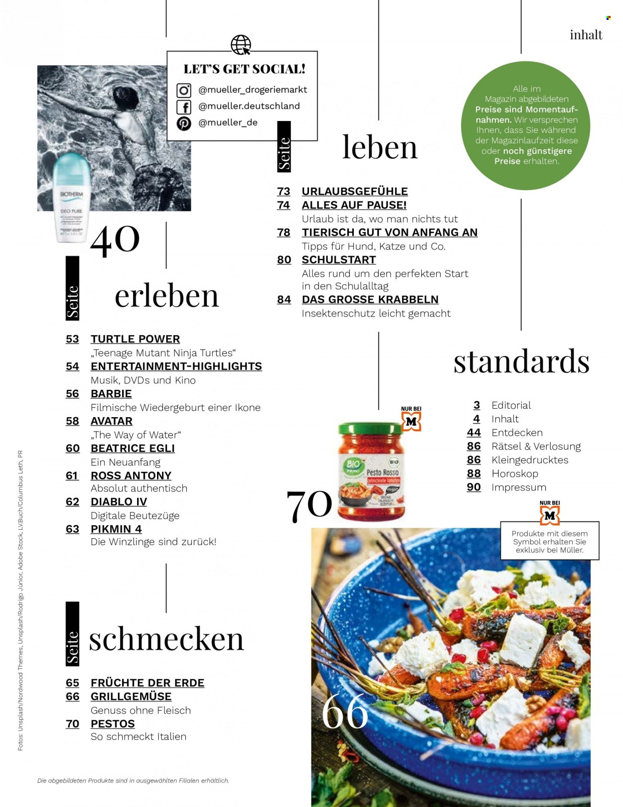 Müller Prospekte  - 14.07.2023 - 31.08.2023. Seite 5
