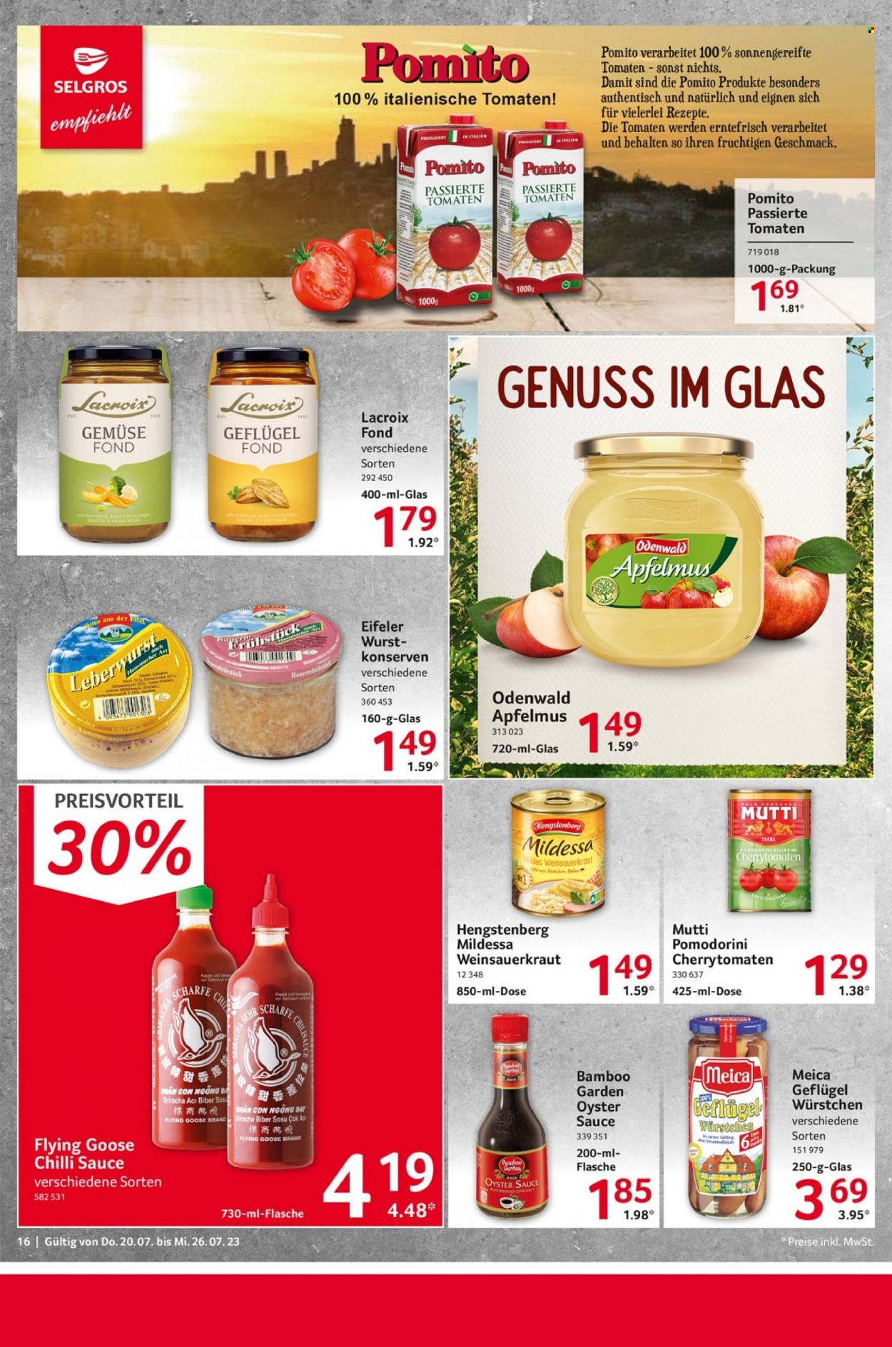 Selgros Prospekte  - 20.07.2023 - 26.07.2023. Seite 16