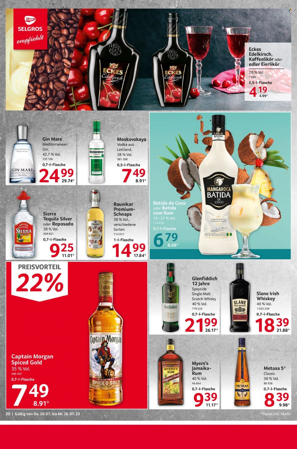 Selgros Prospekte  - 20.07.2023 - 26.07.2023. Seite 20