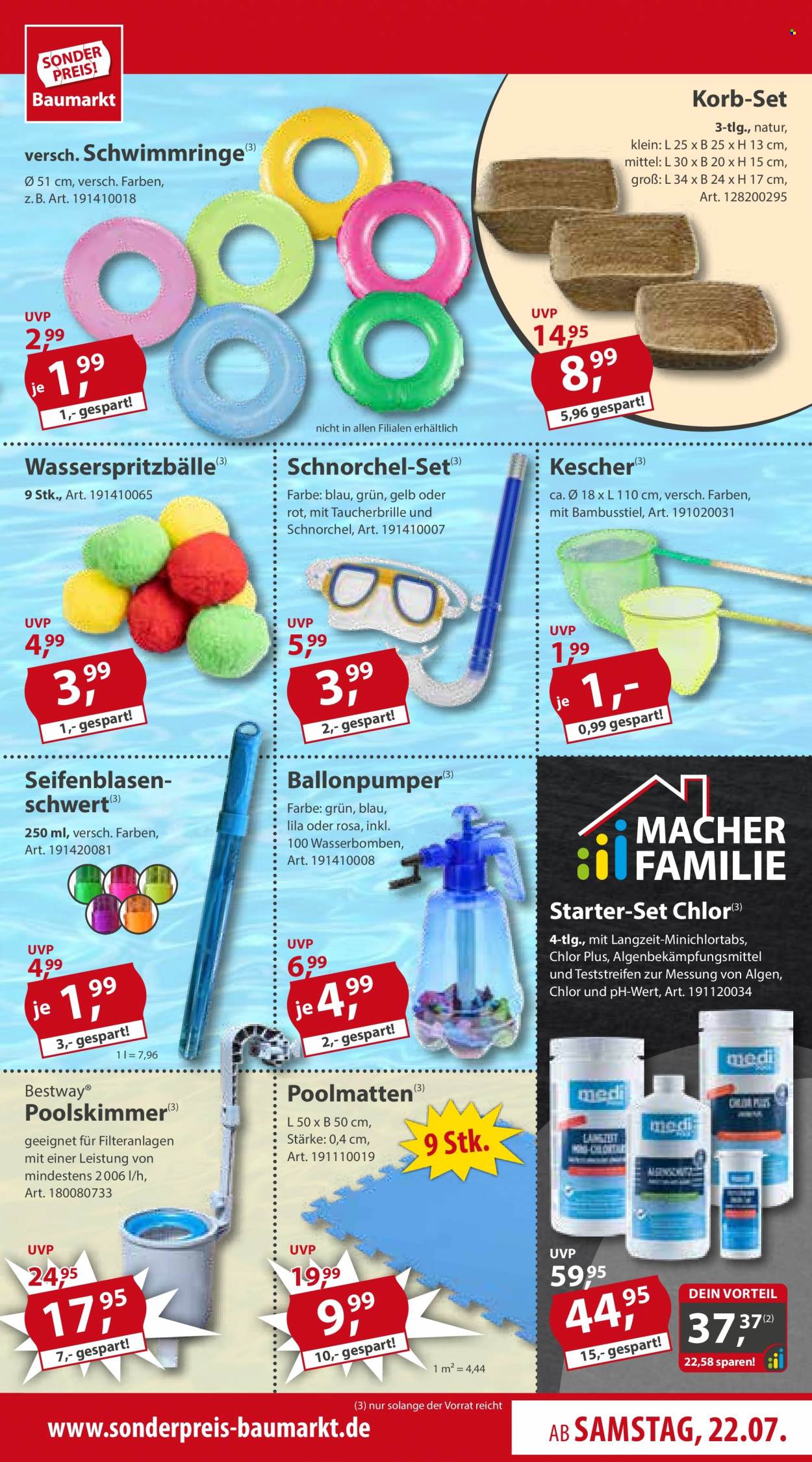 Sonderpreis-Baumarkt Prospekte  - 22.07.2023 - 28.07.2023. Seite 3