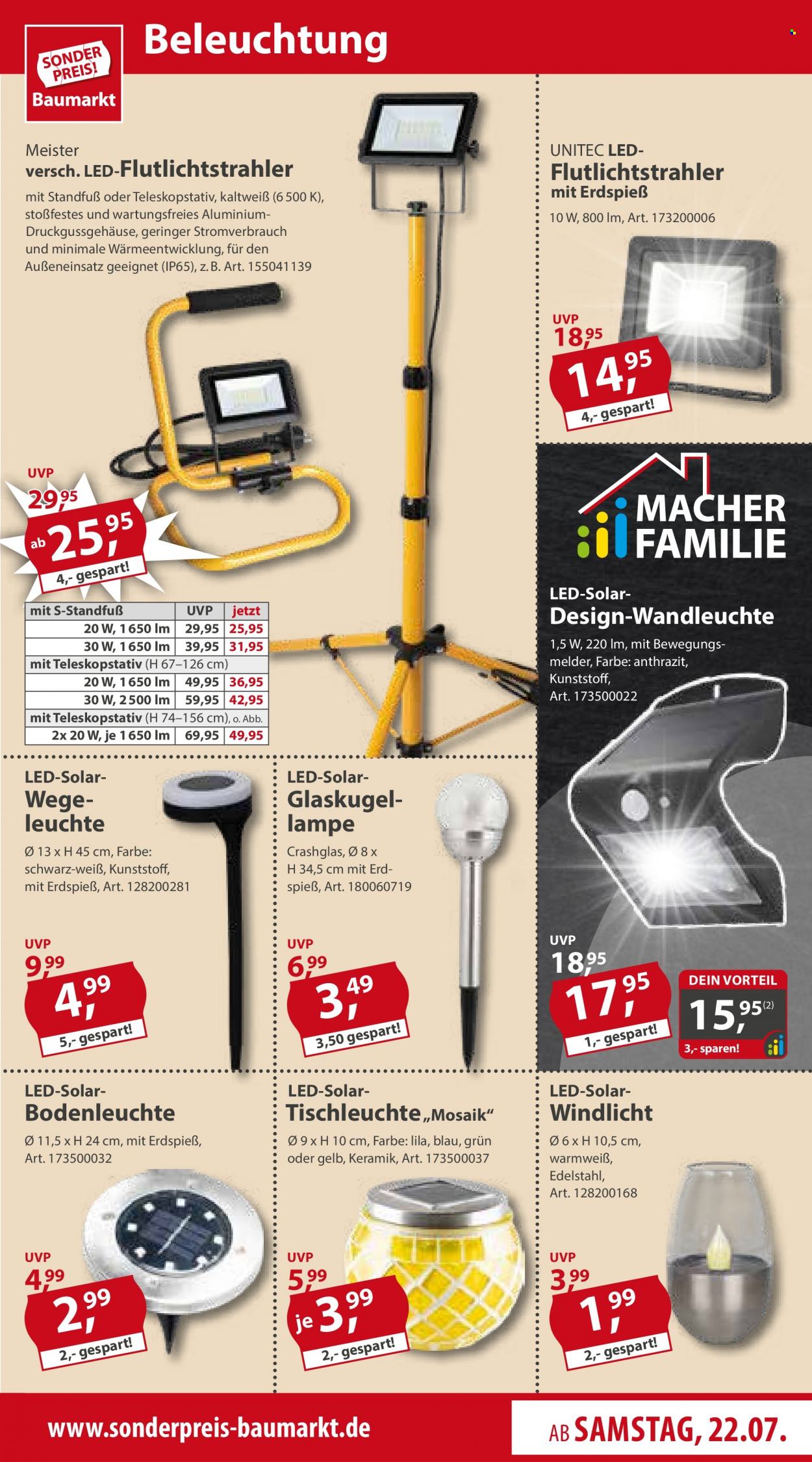 Sonderpreis-Baumarkt Prospekte  - 22.07.2023 - 28.07.2023. Seite 23