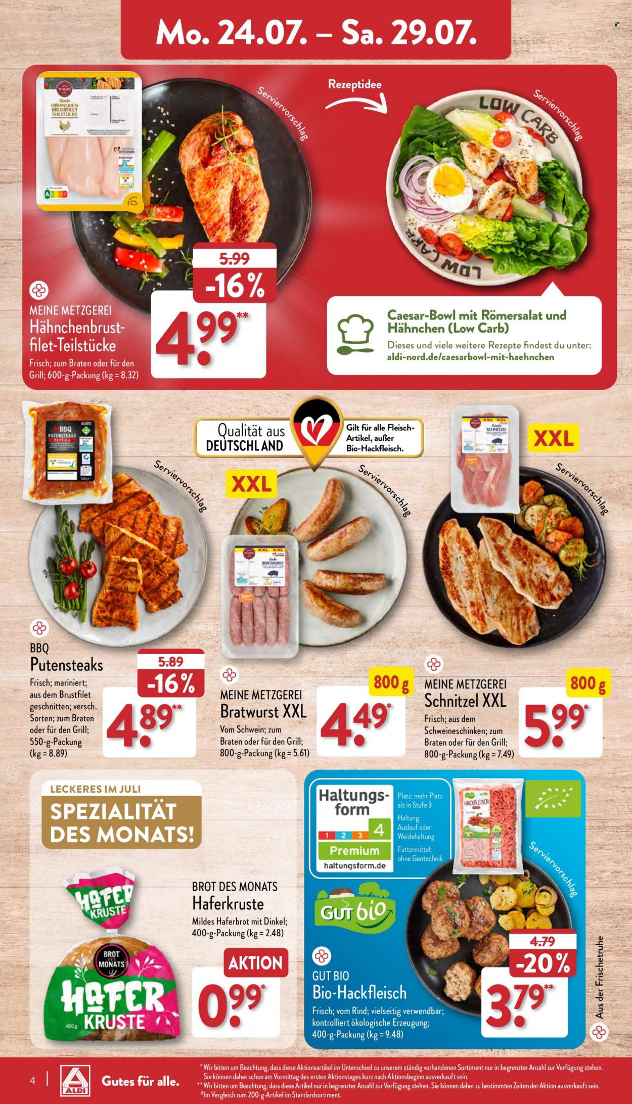 ALDI Nord Prospekte  - 24.07.2023 - 29.07.2023. Seite 4