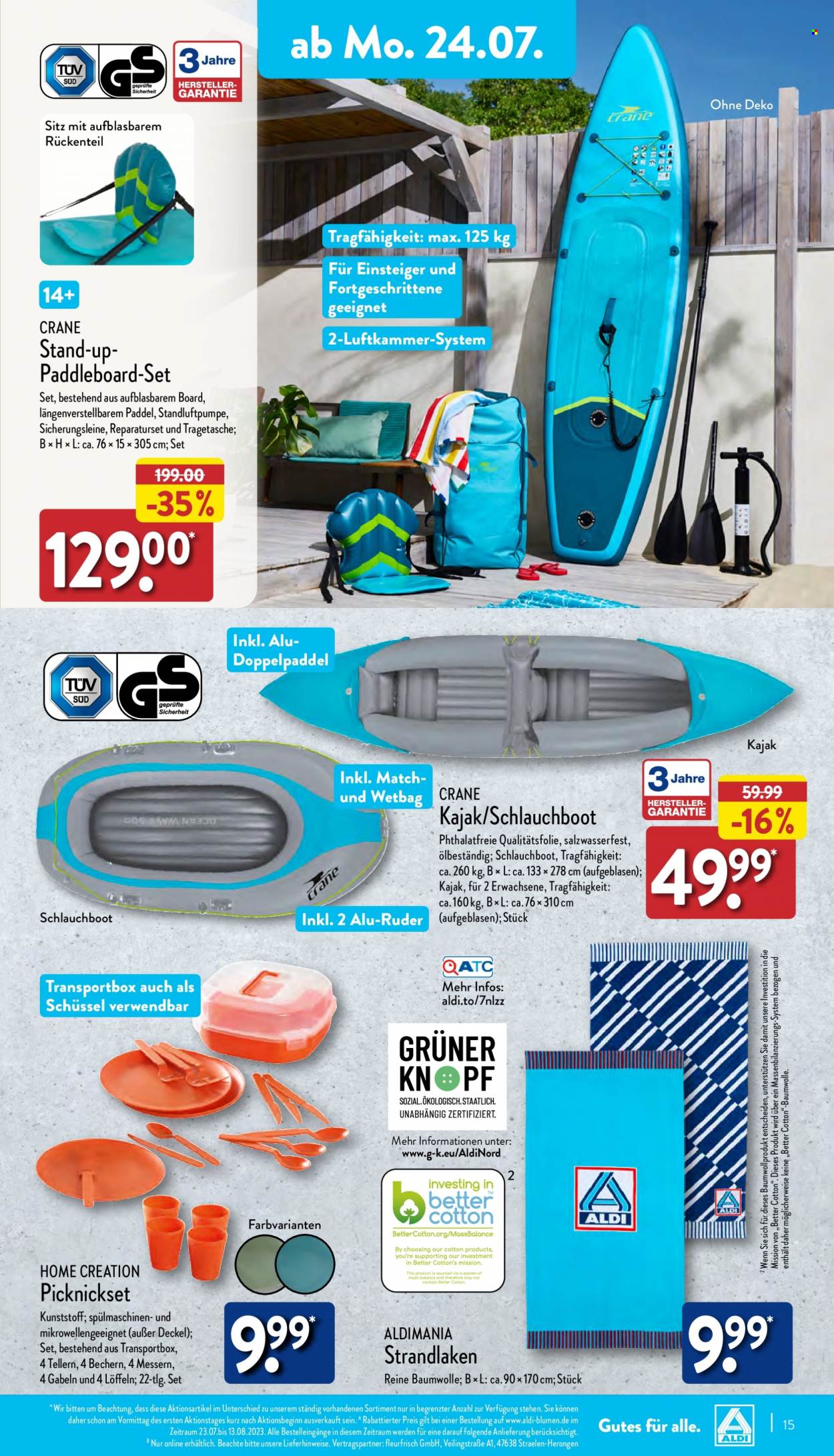 ALDI Nord Prospekte  - 24.07.2023 - 29.07.2023. Seite 15