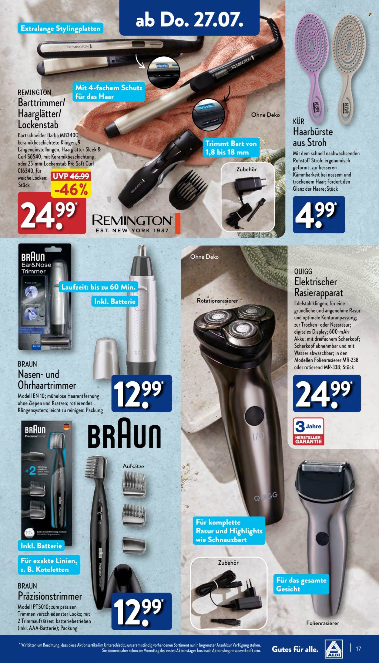 ALDI Nord Prospekte  - 24.07.2023 - 29.07.2023. Seite 17