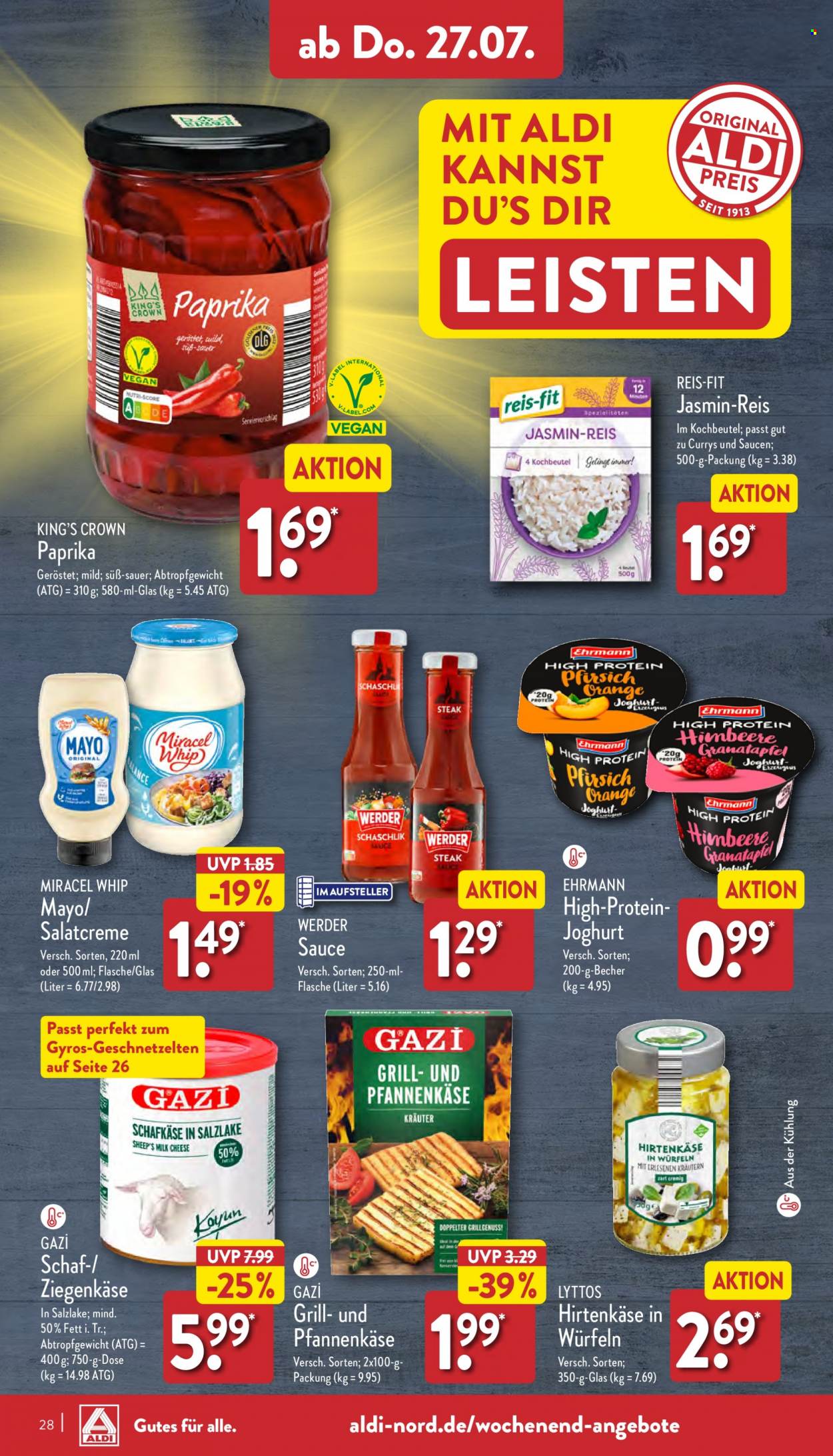 ALDI Nord Prospekte  - 24.07.2023 - 29.07.2023. Seite 28