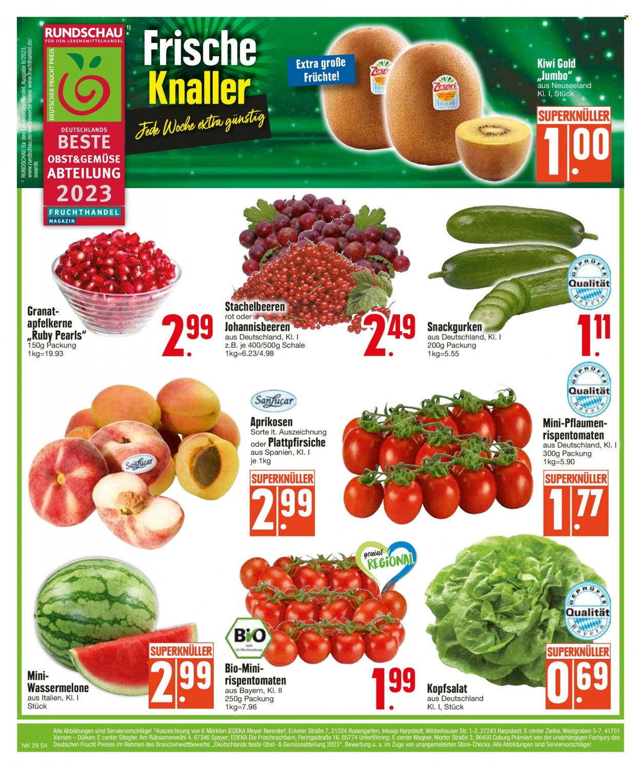 Edeka Prospekte  - 17.07.2023 - 22.07.2023. Seite 4