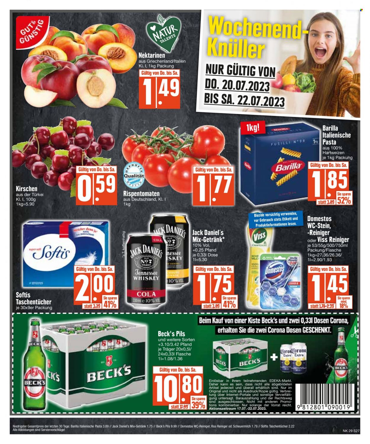Edeka Prospekte  - 17.07.2023 - 22.07.2023. Seite 27