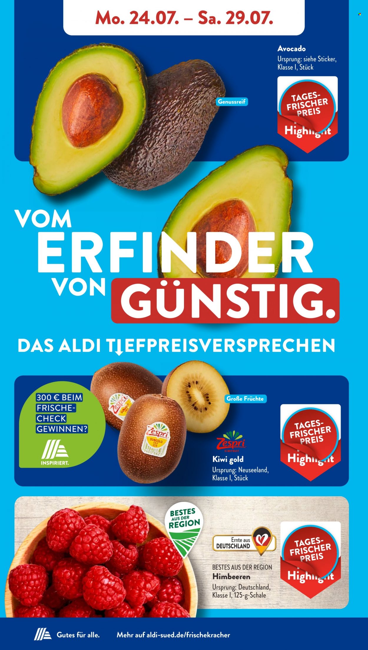 ALDI SÜD Prospekte  - 24.07.2023 - 29.07.2023. Seite 4