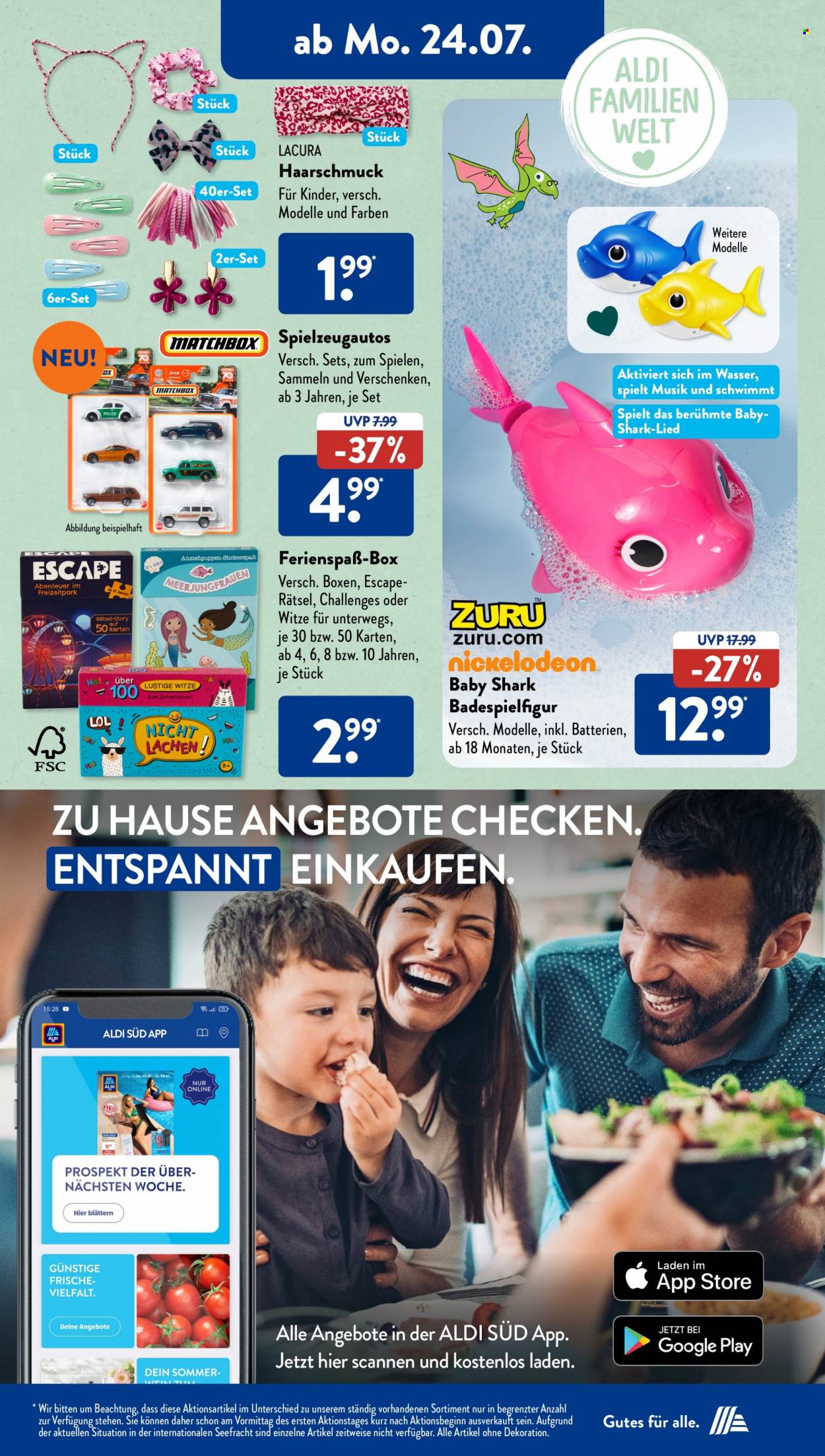 ALDI SÜD Prospekte  - 24.07.2023 - 29.07.2023. Seite 15
