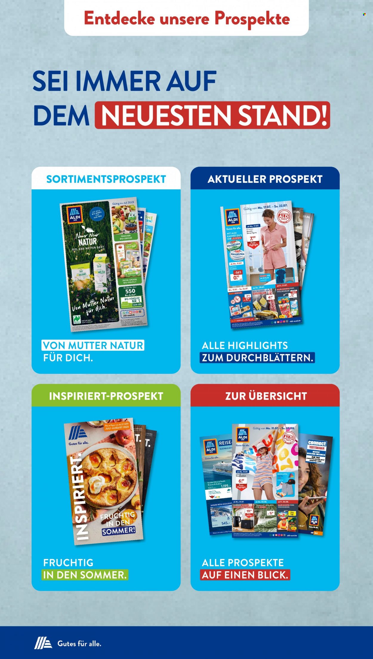 ALDI SÜD Prospekte  - 24.07.2023 - 29.07.2023. Seite 45