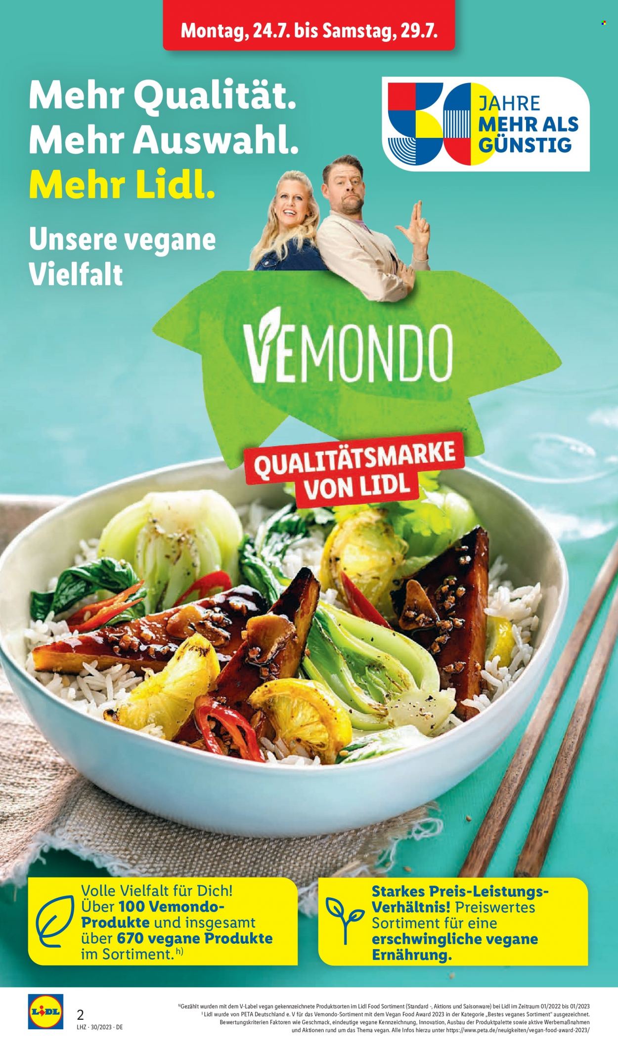 Lidl Prospekte  - 24.07.2023 - 29.07.2023. Seite 2