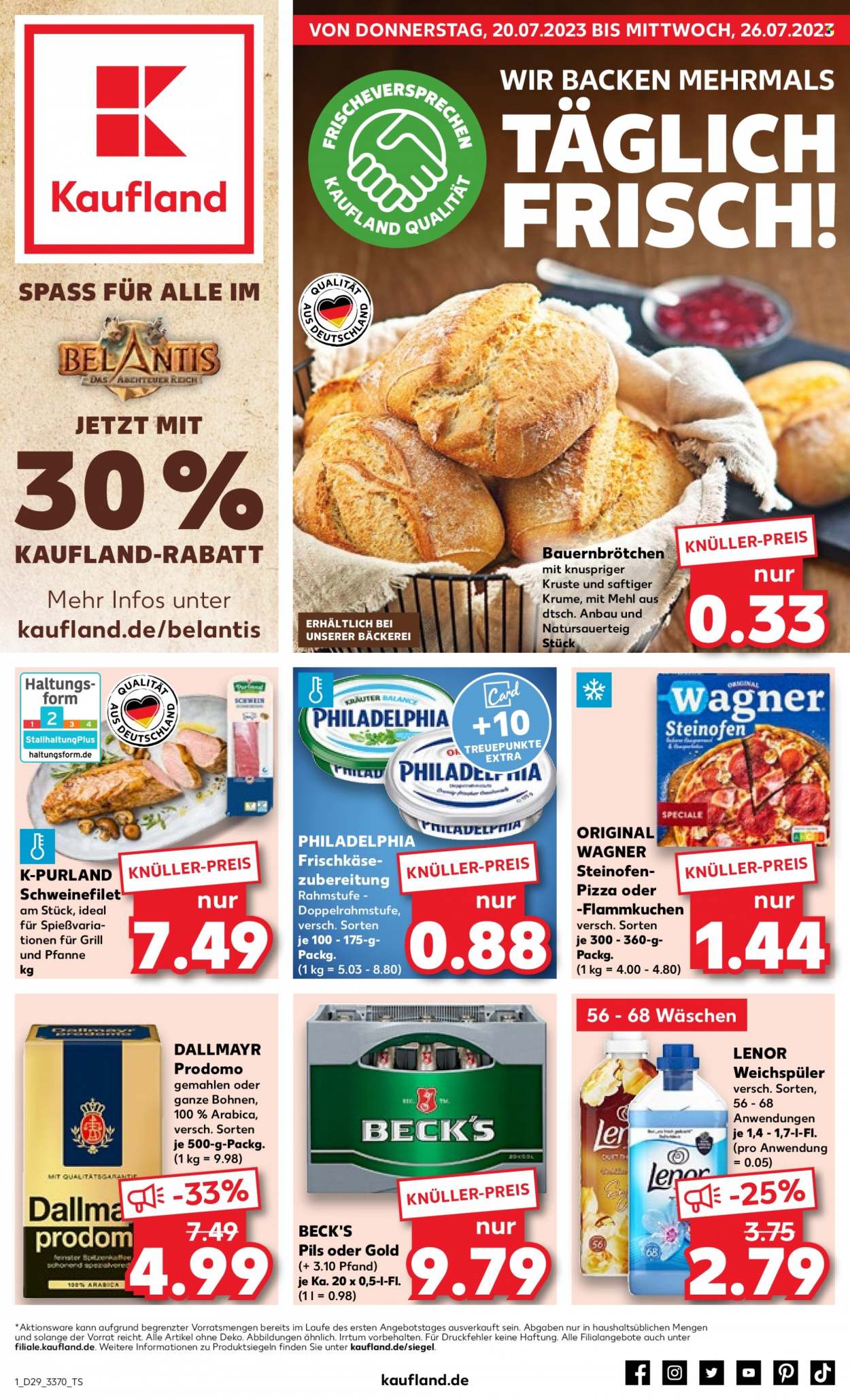 Kaufland Prospekte  - 20.07.2023 - 26.07.2023. Seite 1