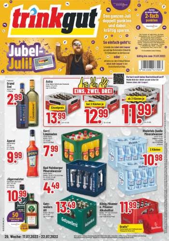 Prospekte trinkgut - 17.07.2023 - 22.07.2023.