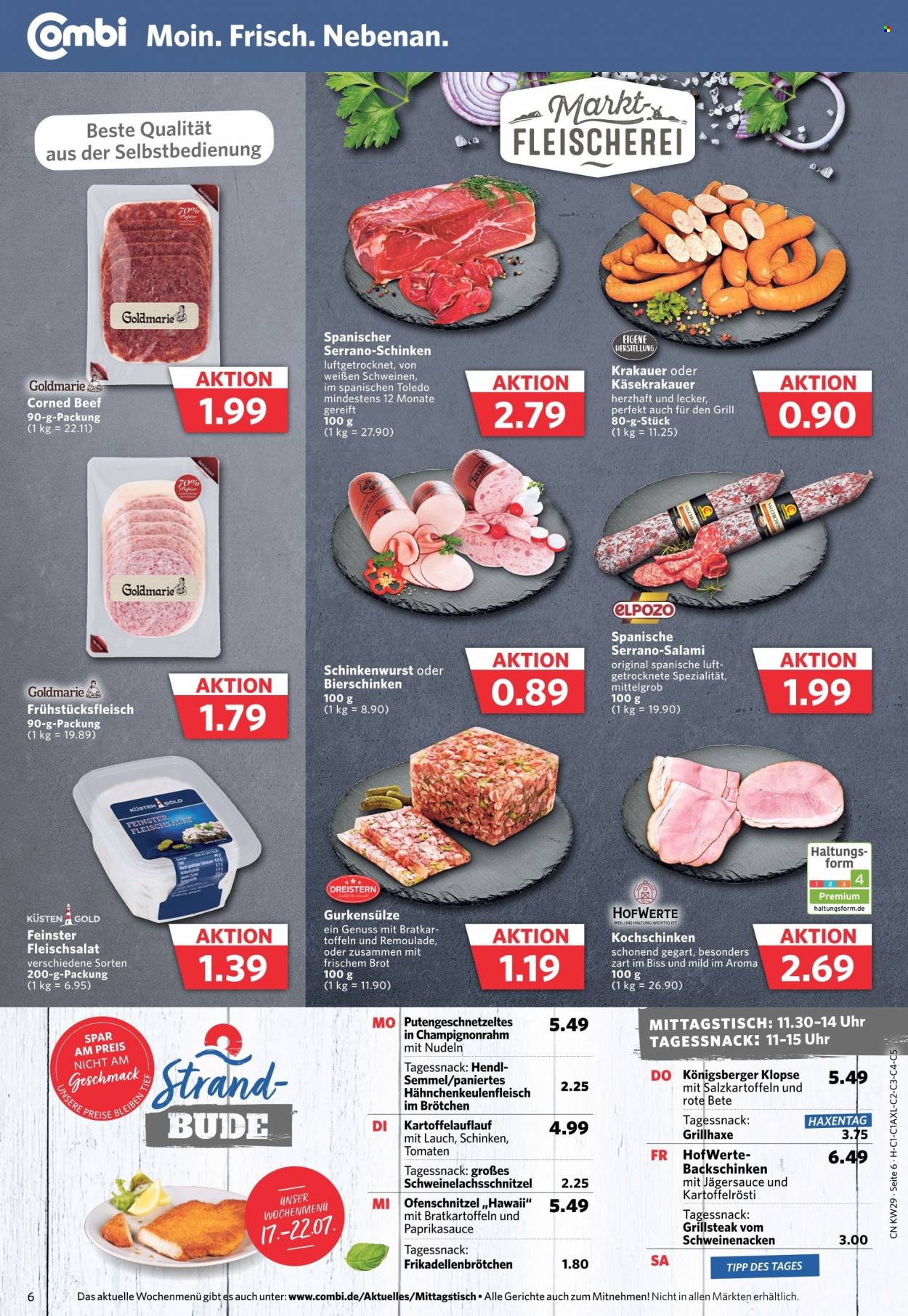 Combi Prospekte  - 17.07.2023 - 22.07.2023. Seite 6