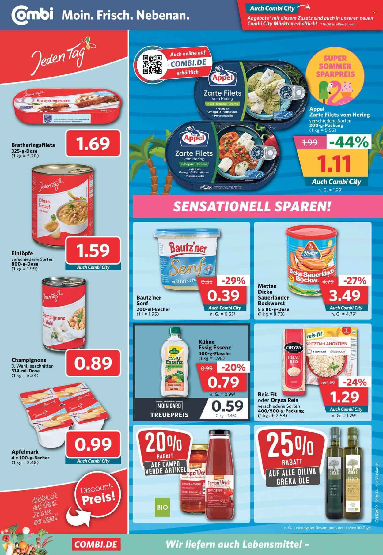 Combi Prospekte  - 17.07.2023 - 22.07.2023. Seite 14
