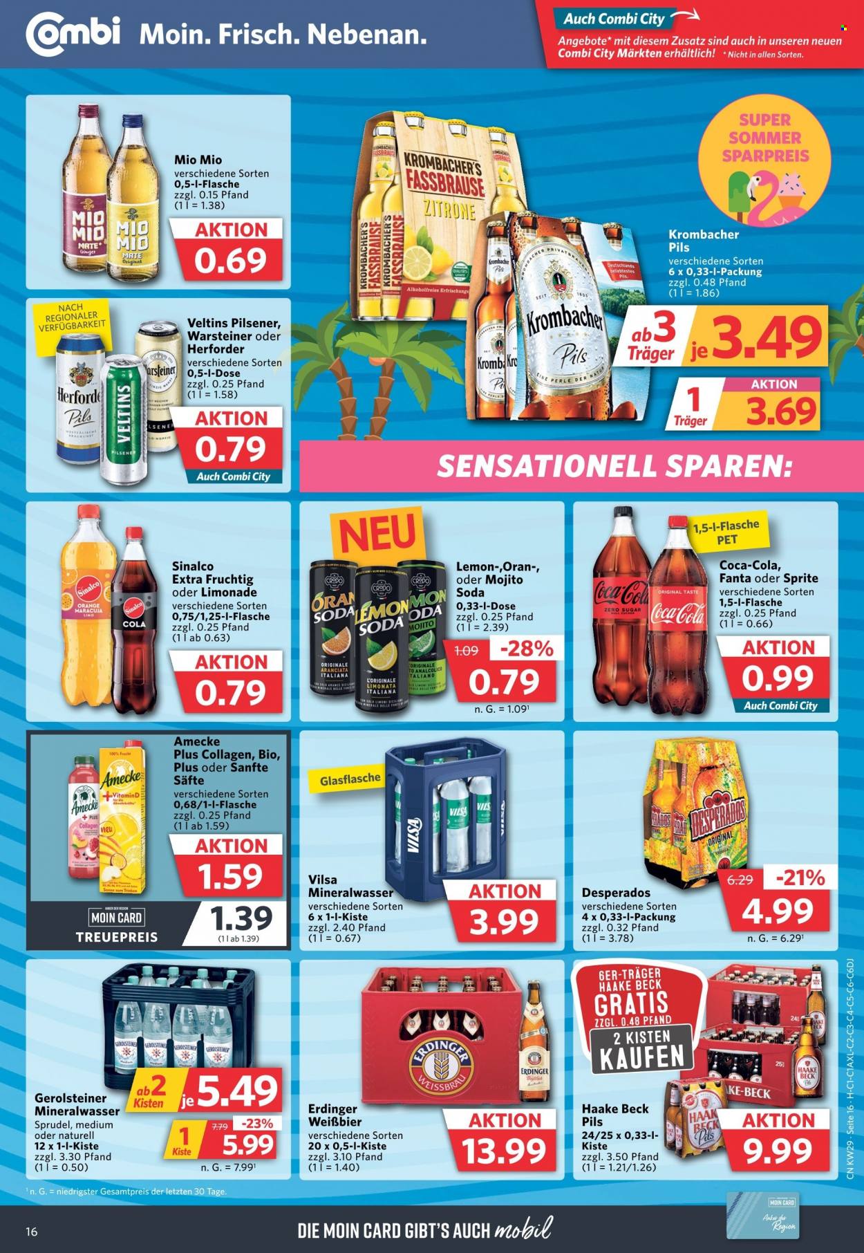 Combi Prospekte  - 17.07.2023 - 22.07.2023. Seite 16