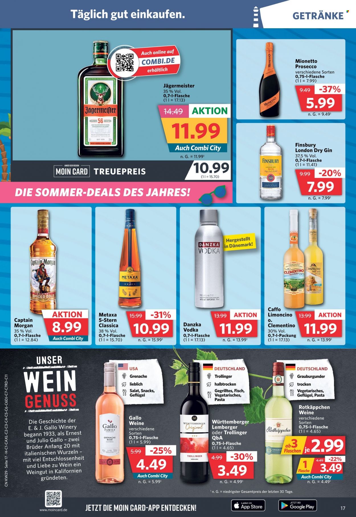 Combi Prospekte  - 17.07.2023 - 22.07.2023. Seite 17