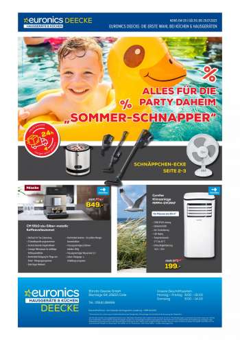 Prospekte Euronics - 16.07.2023 - 29.07.2023.