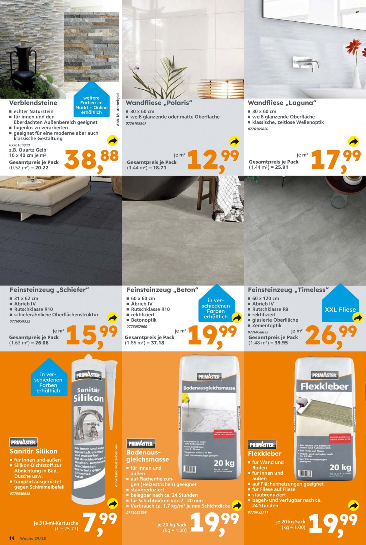Globus Baumarkt Prospekte  - 17.07.2023 - 22.07.2023. Seite 14
