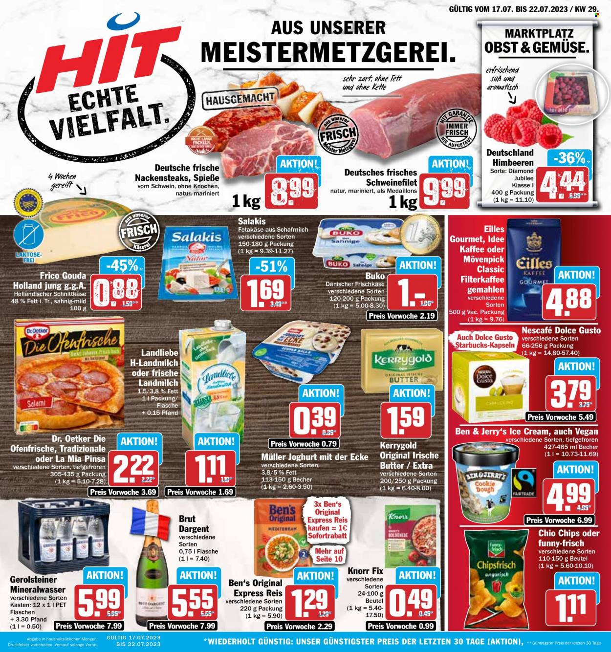 Hit Prospekte  - 17.07.2023 - 22.07.2023. Seite 1