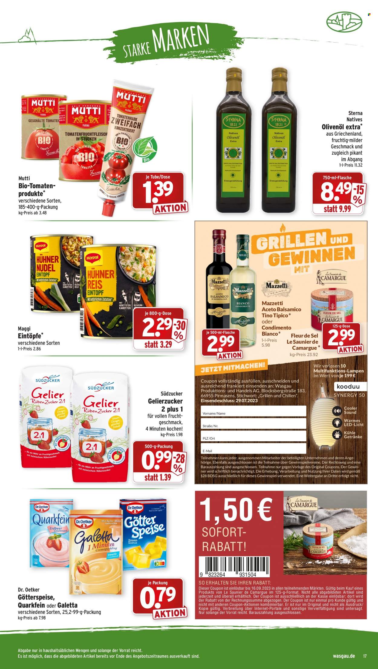 Wasgau Prospekte  - 17.07.2023 - 22.07.2023. Seite 17