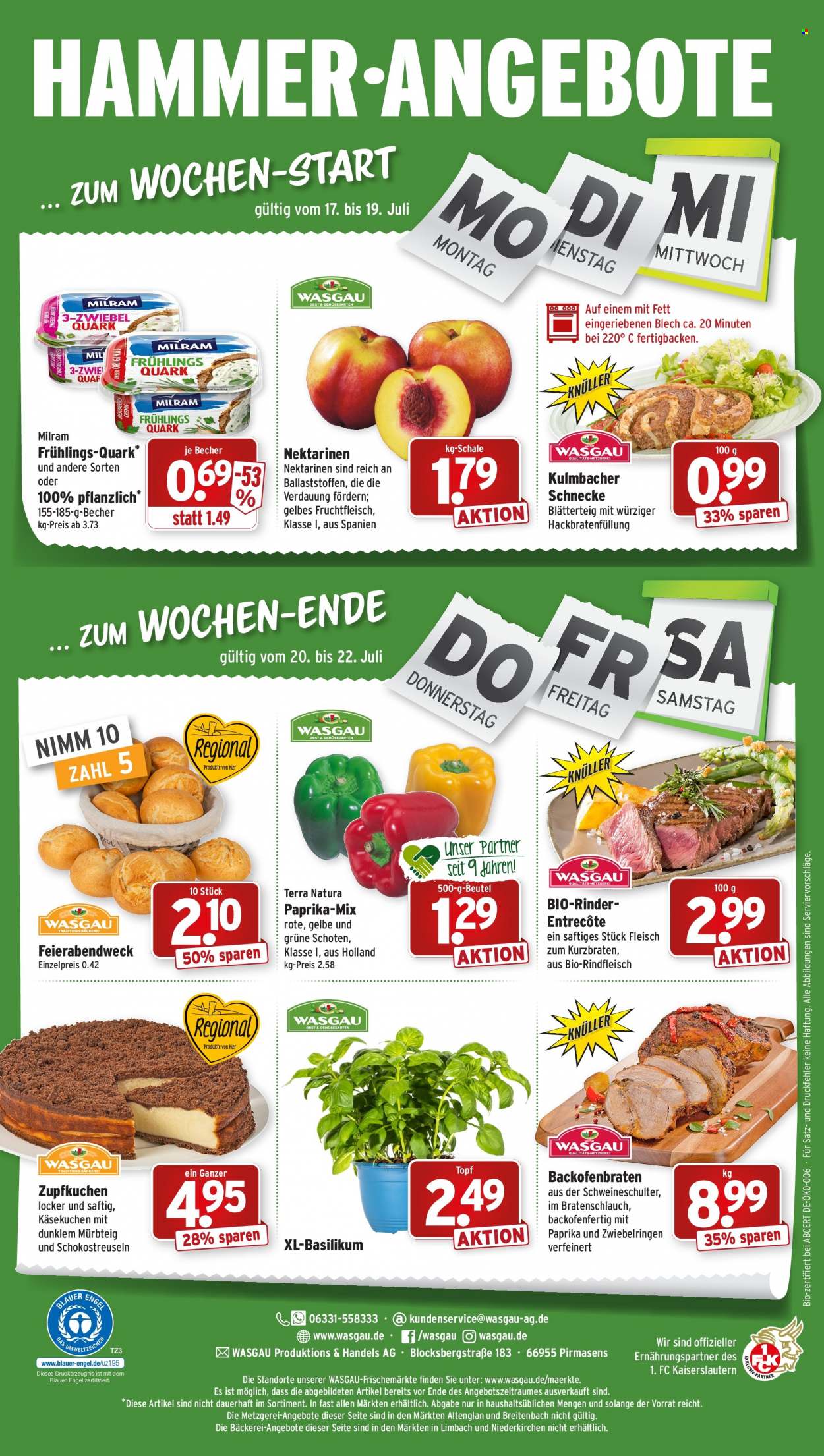 Wasgau Prospekte  - 17.07.2023 - 22.07.2023. Seite 24