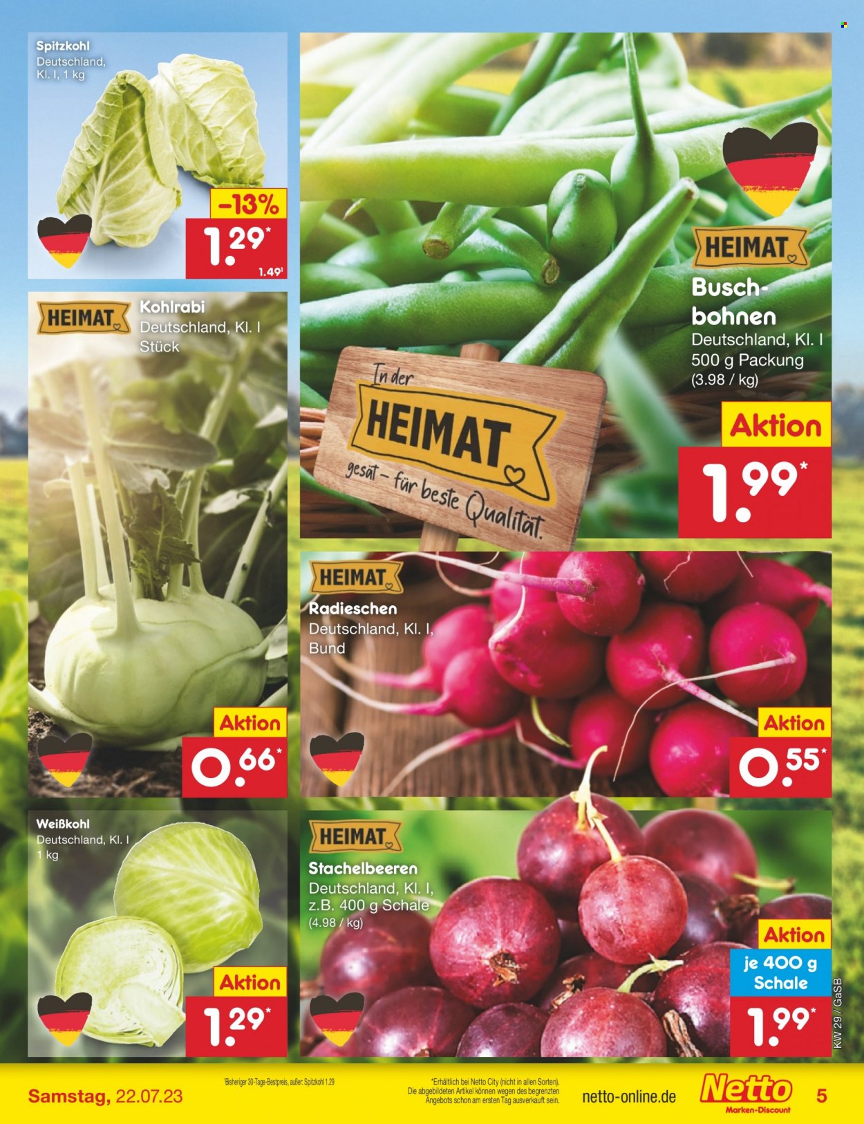 Netto Marken-Discount Prospekte  - 17.07.2023 - 22.07.2023. Seite 5