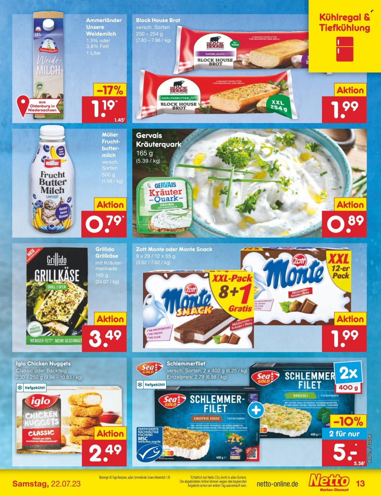 Netto Marken-Discount Prospekte  - 17.07.2023 - 22.07.2023. Seite 13