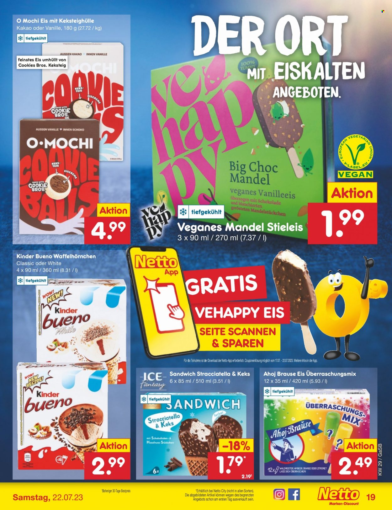 Netto Marken-Discount Prospekte  - 17.07.2023 - 22.07.2023. Seite 19