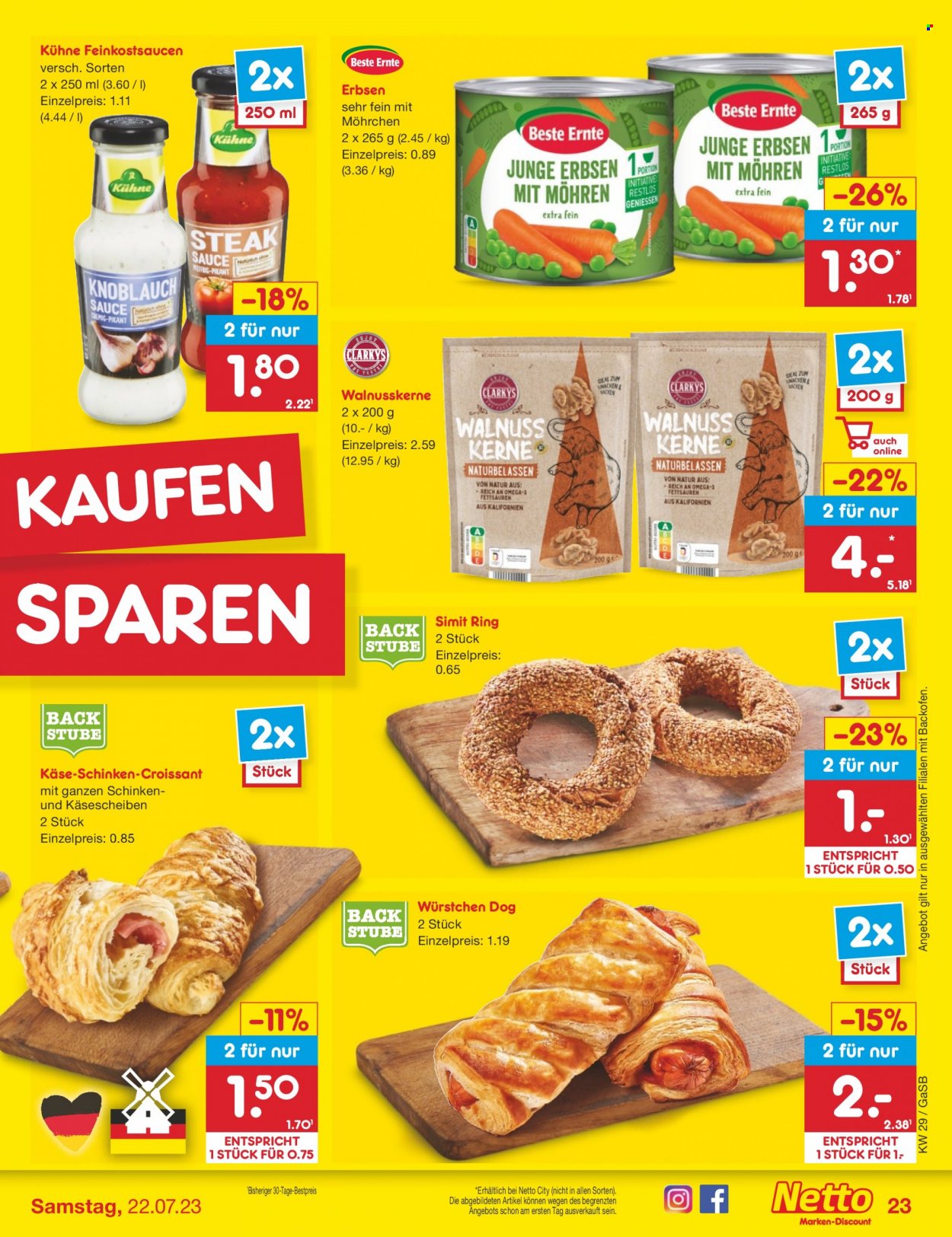 Netto Marken-Discount Prospekte  - 17.07.2023 - 22.07.2023. Seite 23