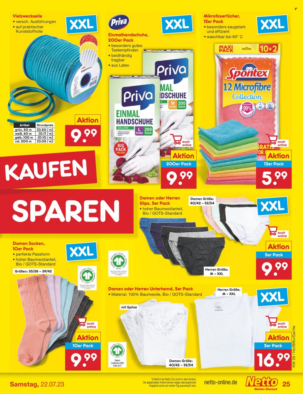 Netto Marken-Discount Prospekte  - 17.07.2023 - 22.07.2023. Seite 25