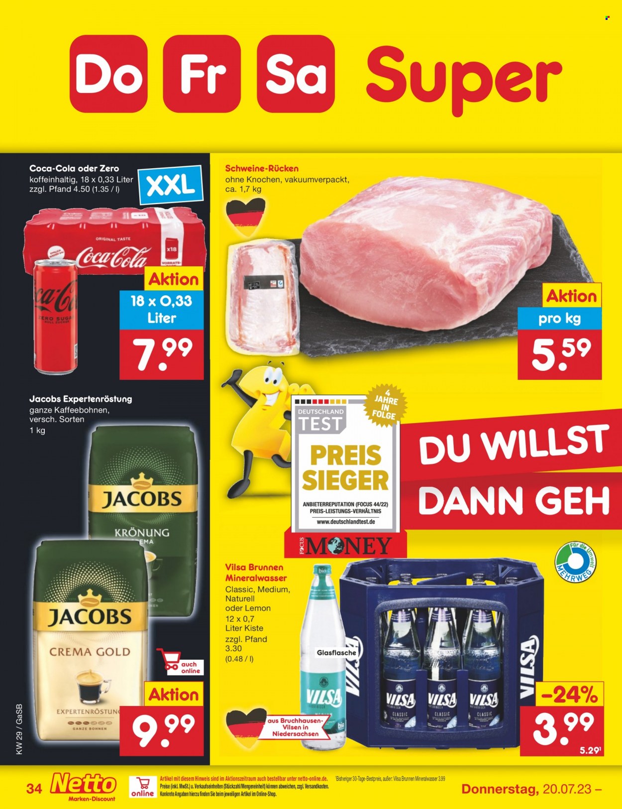 Netto Marken-Discount Prospekte  - 17.07.2023 - 22.07.2023. Seite 34