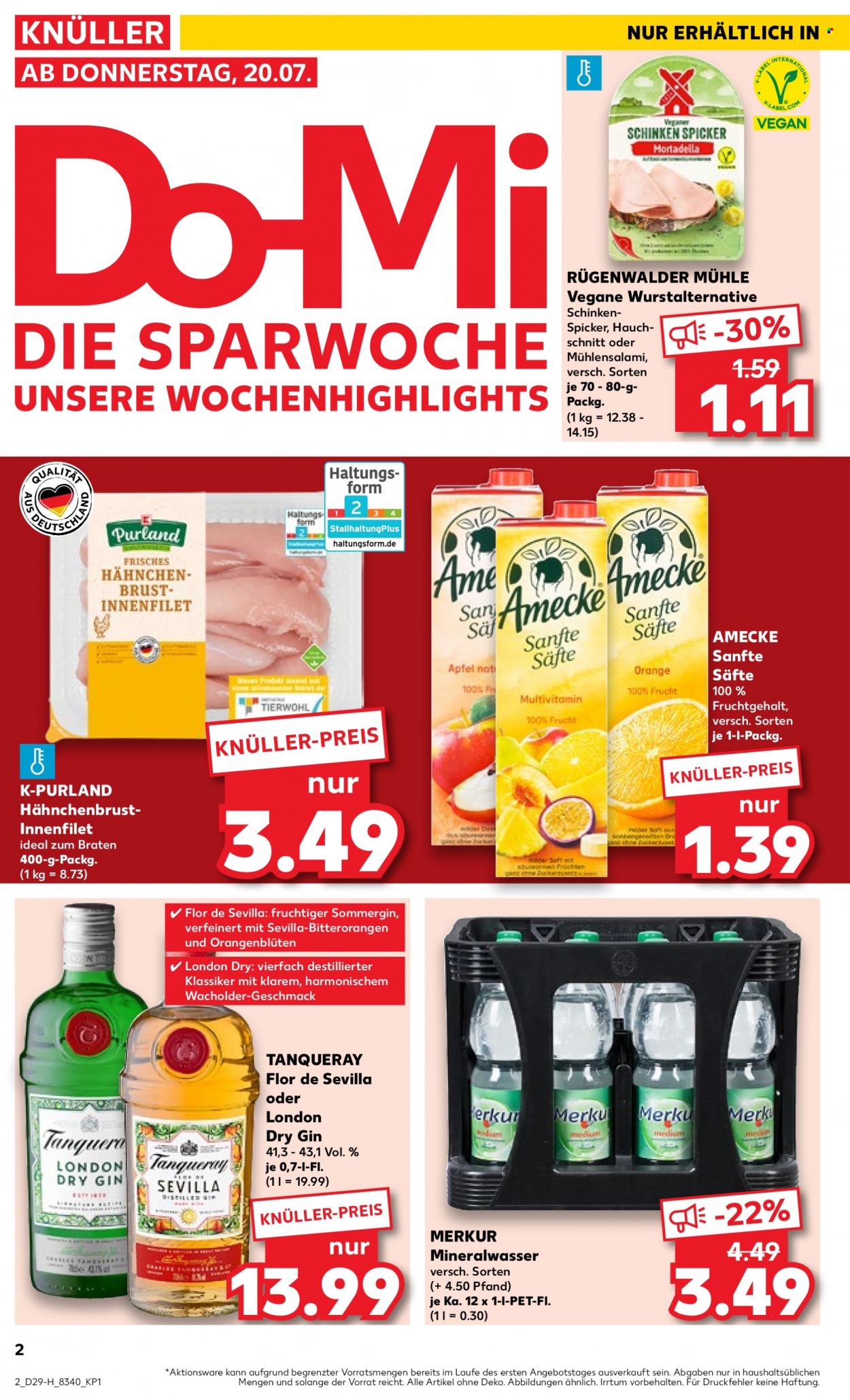 Kaufland Prospekte  - 20.07.2023 - 26.07.2023. Seite 2