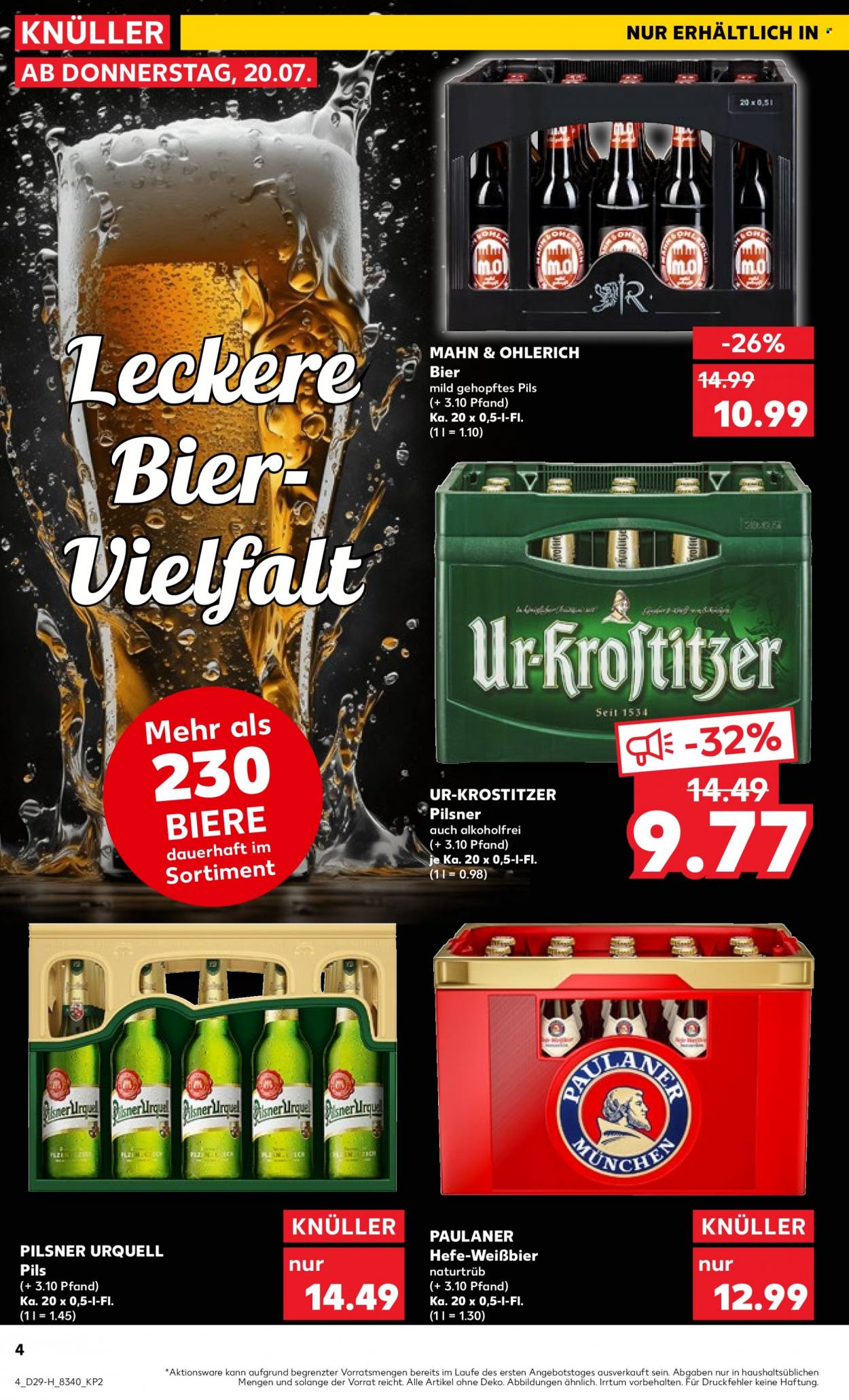 Kaufland Prospekte  - 20.07.2023 - 26.07.2023. Seite 4